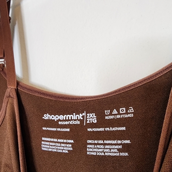 NEW Shapermint Scoop Neck Compression Cami Tummy Waistwear Control Tank Summer - Picture 5 of 16